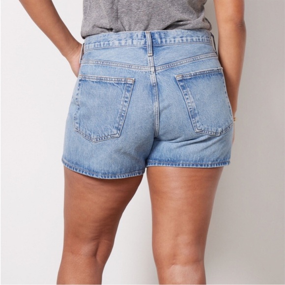 Agolde Blue Jean Shorts 34 - Picture 10 of 10